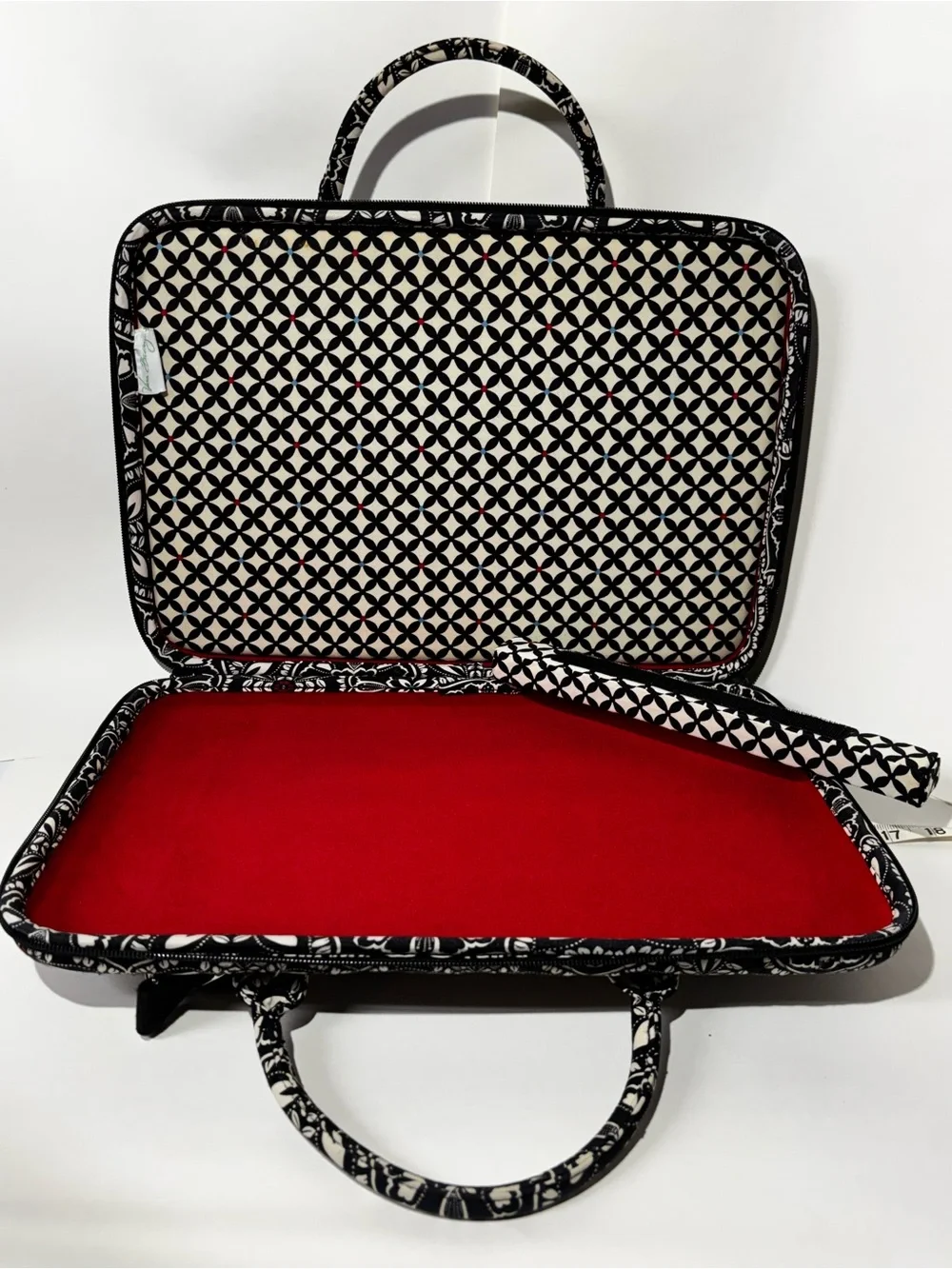 Vera Bradley hard-shell laptop case in the 